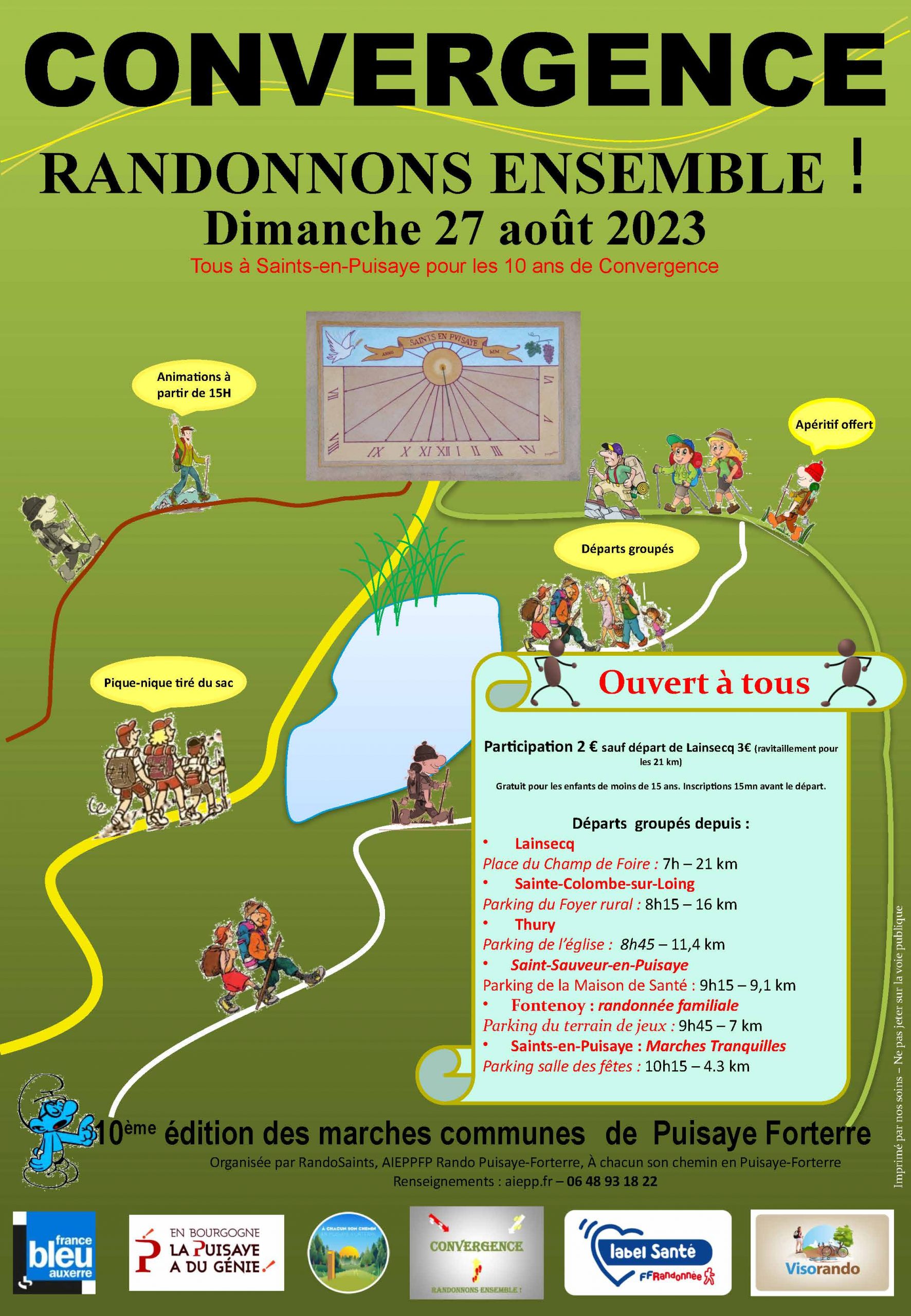 Convergence 2023 @ Parking de la Maison de Santé | Saint-Sauveur-en-Puisaye | Bourgogne-Franche-Comté | France