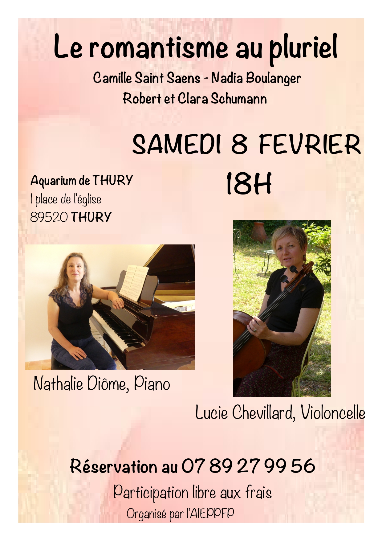 Concert : Le romantisme au pluriel @ Aquarium | Thury | Bourgogne-Franche-Comté | France